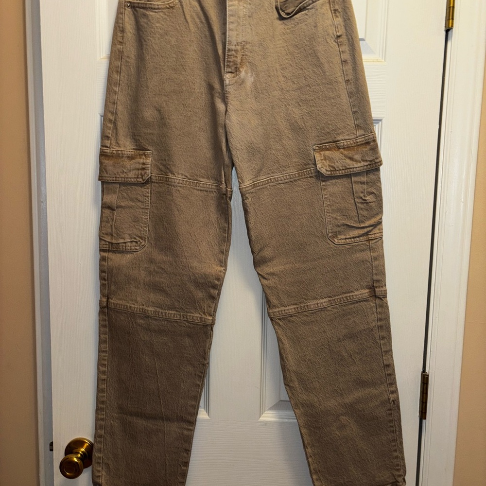 Tan Cargo Pants